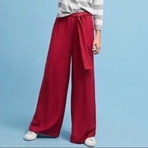 Anthropologie Maeve Wide Leg Pants